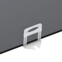 VidaXL Nivelleerklemmen voor tegels 250 st 2 mm - thumbnail