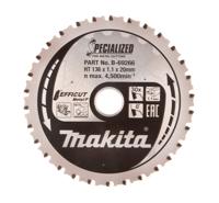 Makita Zaagblad Efficut | 136x20x1,1 | 45T | 0g - thumbnail