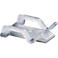 HellermannTyton TY8H1S-N66-NA-C1 Bevestigingssokkel Schroefbaar, Zelfklevend 151-12819 Bundel-Ø (bereik) 3 mm (max) Met acrylaatlijm Natuur 1 stuk(s) - thumbnail