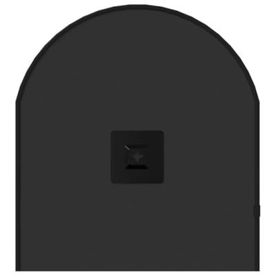 VidaXL Wandspiegel 70x30 cm ovaal zwart VidaXL Wandspiegel 70x30 cm ovaal zwart