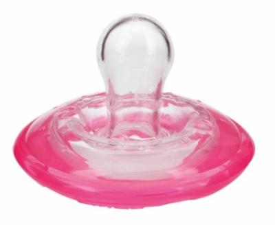 Nuby Natural Flex fopspeen siliconen junior 12 cm roze Nuby Natural Flex fopspeen siliconen junior 12 cm roze