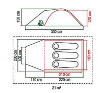 Coleman Kobuk Valley 3 Plus tent - thumbnail