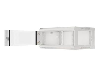 Lanberg WF01-6404-10S rack 4U Wandrek Grijs