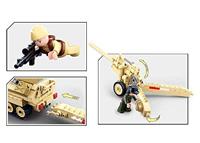 Sluban WWII - German Half-Track Vehicle (M38-B0695) - thumbnail