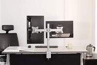 Neomounts Bureausteun NM-D135DSILVER bevestiging - thumbnail