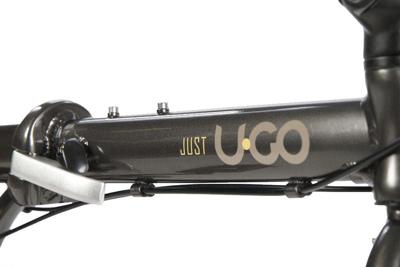 UGO U.go vouwfiets 20 inch 6v just d6 iron grey UGO U.go vouwfiets 20 inch 6v just d6 iron grey