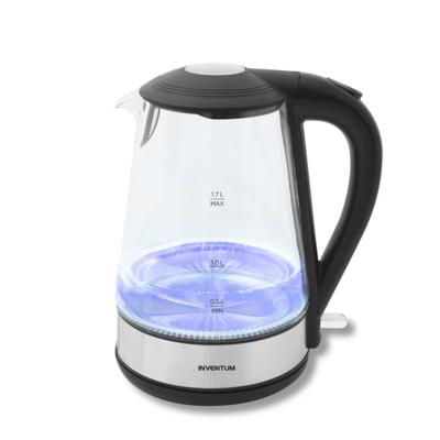 Inventum HW717G waterkoker 1,7 l Zwart, Roestvrijstaal 2150 W Inventum HW717G waterkoker 1,7 l Zwart, Roestvrijstaal 2150 W