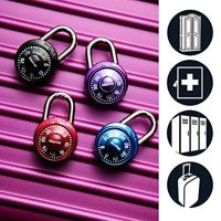 Masterlock 38mm diam. padlock - stainless steel body - 18mm hardened steel shackl - 1533EURD - thumbnail