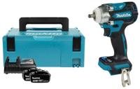 Makita DTW302RTJ Accu slagmoersleutel 300Nm 3/8" frictiering 18V 5.0Ah in Mbox - thumbnail