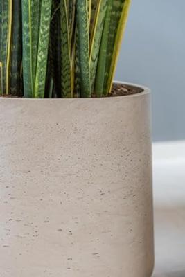 Pottery Pots Bloempot Patt L Ø20x16,5cm - Grey Washed Pottery Pots Bloempot Patt L Ø20x16,5cm - Grey Washed