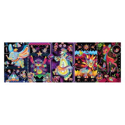 Clementoni panorama puzzel disney classics, 1000st. - thumbnail