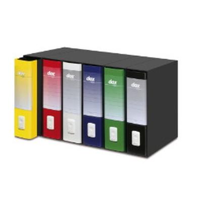 Vulbare opbergkest Rexel Dox 2 Rood A4 Karton Gerecycled