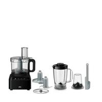 Braun FP3132BK PurEase Foodprocessor Zwart - thumbnail