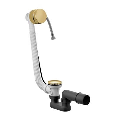 Hotbath Cobber Badafvoer met vulfunctie en overloop Gepolijst Messing P033 Hotbath Cobber Badafvoer met vulfunctie en overloop Gepolijst Messing P033