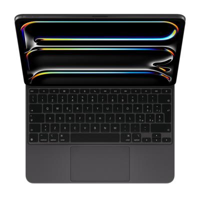 Apple iPad Magic Keyboard-hoes voor de 13 inch iPad Pro (M4), comfortabel typen, ingebouwde trackpad, rij functietoetsen, Italiaans - Zwart ​​​​​​​