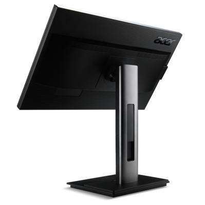 Acer B196Lymdr Monitor (VGA, DVI), donkergrijs, VGA + DVI + displaypoort + USB-hub, 61 cm (24 inch), donkergrijs