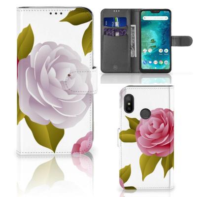 Xiaomi Mi A2 Lite Hoesje Roses Xiaomi Mi A2 Lite Hoesje Roses