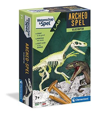 Clementoni wetenschap & spel archeospel velociraptor