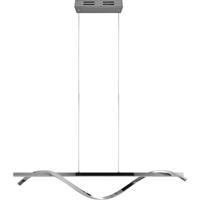 Moderne LED Hanglamp 26W - Dimbaar 4000K - Chroom Metaal - thumbnail