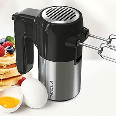 Tesla MX301BX - Mixer - 300Watt - Zwart / Roestvrijstaal Tesla MX301BX - Mixer - 300Watt - Zwart / Roestvrijstaal