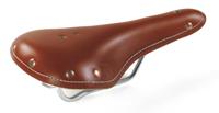 Selle Monte Grappa Monte grappa zadel old frontiers sport leer cognac - thumbnail