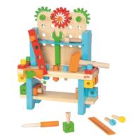 Goki mijn eerste houten werkbank, 57dlg. - thumbnail