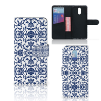 Nokia 2.3 Hoesje Flower Blue - thumbnail