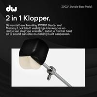 DW 2002A Double Bass Drum Pedal - thumbnail