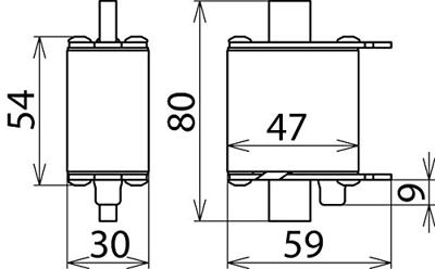 DEHN 900261 V NH00 280 Overspanningsafleider 15 kA 1 stuk(s)