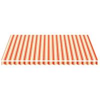 Vervangingsdoek voor luifel 4,5x3,5 m geel en oranje - thumbnail