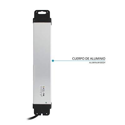 4-voudige Stekkerdoos met Schakelaar TM Electron 230 V