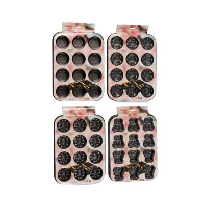 Lifetime muffin-bakvorm 43.5x28.4 cm zwart assorti