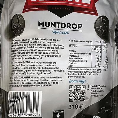Muntdrop