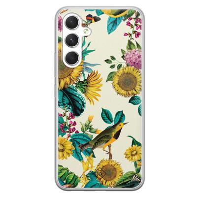 Samsung Galaxy A54 siliconen hoesje - Sunflowers Samsung Galaxy A54 siliconen hoesje - Sunflowers