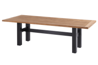 Hartman Tuintafel Sophie Yasmani Zwart 240x100cm - thumbnail