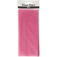 Creativ Company Tissuepapier, vel 50x70 cm, 17 gr, roze, 10 vel/ 1 doos - thumbnail