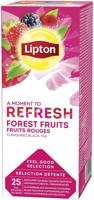 Lipton thee Feel Good Selection, Zwarte thee bosvruchten, doos van 25 zakjes - thumbnail