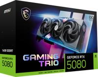 VGA MSI GeForce RTX 5080 16G GAMING TRIO OC - thumbnail