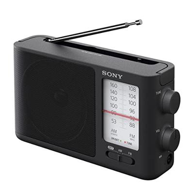 Transistorradio Sony ICF506.CED AM/FM Zwart - thumbnail