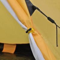 VidaXL Tent 4-persoons geel - thumbnail