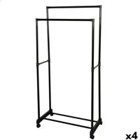 Kapstok Max Home Staal Plastic 75 x 157 x 40 cm (4 Stuks) - thumbnail
