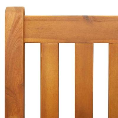 Schommelbank Bruin 110 x 56 x 58.5 cm Massief Acaciahout