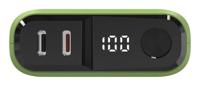RealPower REALPOWER PB-10000 C Powerbank 10000 mAh USB PD USB-C (met Power Delivery) Lichtgroen Statusweergave - thumbnail