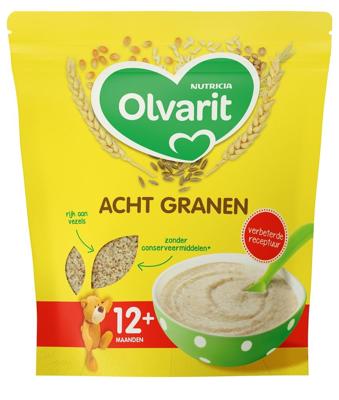 Olvarit Ontbijtpap 8 granen 12+ maanden 200 Gram