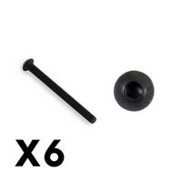 FTX - Button Head Hex Screw M3 X 34 (FTX6521) - thumbnail