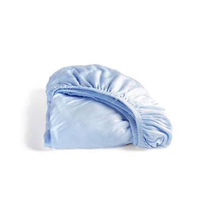 Cinderella hoeslaken jersey 140x210/220 soft blue tot 25cm