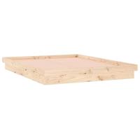 Bedframe LED massief hout 180x200 cm - thumbnail