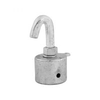 Eindstuk ronde haak (43 mm.) - thumbnail