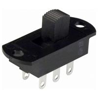 C & K Switches S202091SS03Q Slide Switch S Series Schuifschakelaar 125 V/AC, 125 V/DC 6 A 2x aan/aan 1 stuk(s) Bulk - thumbnail