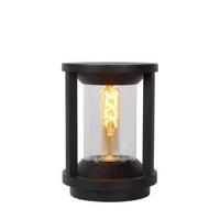 Lucide CADIX - Sokkellamp - Ø 16 cm - 1xE27 - IP65 - Zwart - thumbnail